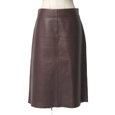 A.P.C. アーペーセー スカート サイズS レザースカート フランス製 ブランド古着【中古】20260417/RA9072