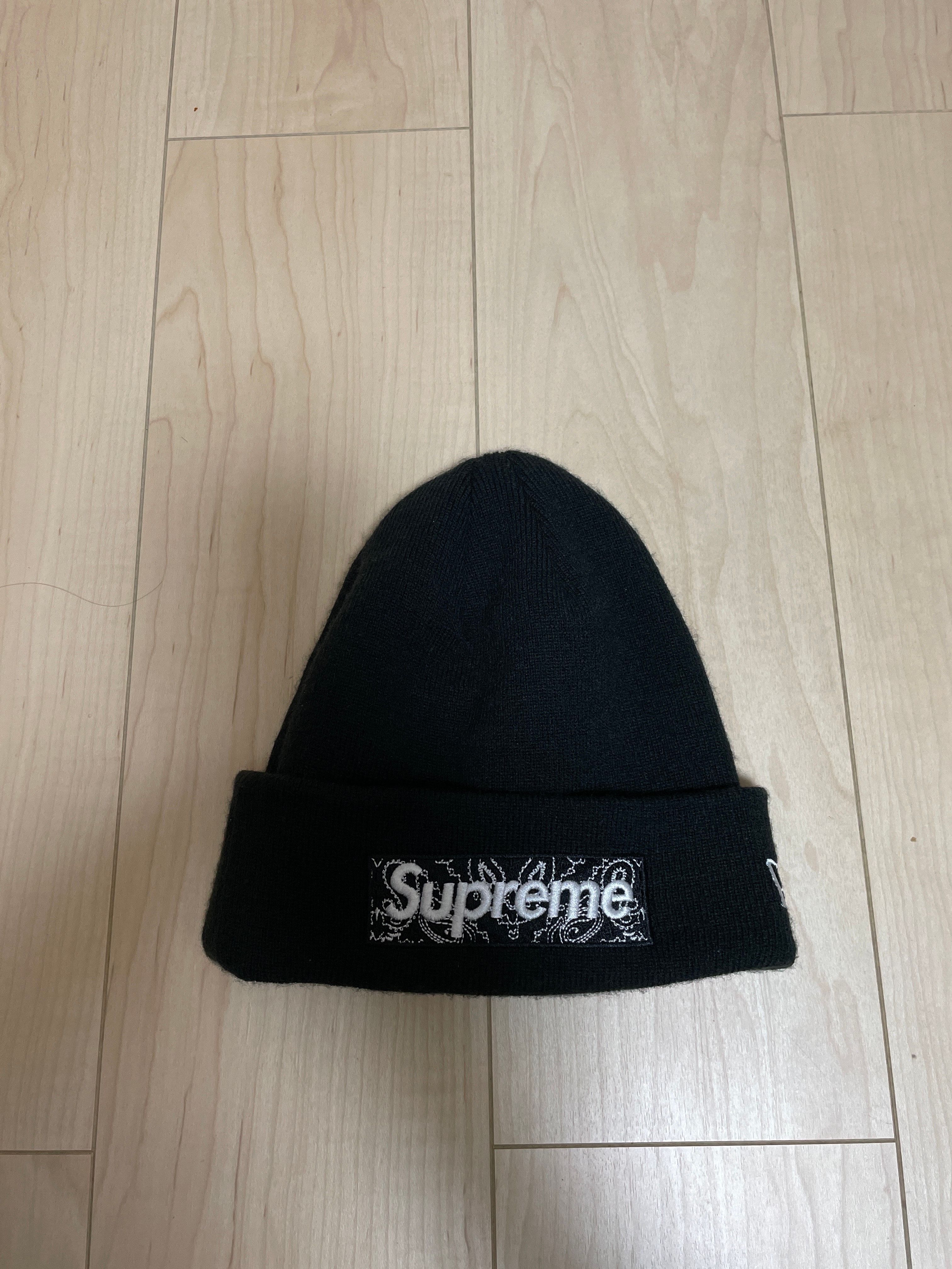 Supreme New Era® Box Logo Beanie "Black"