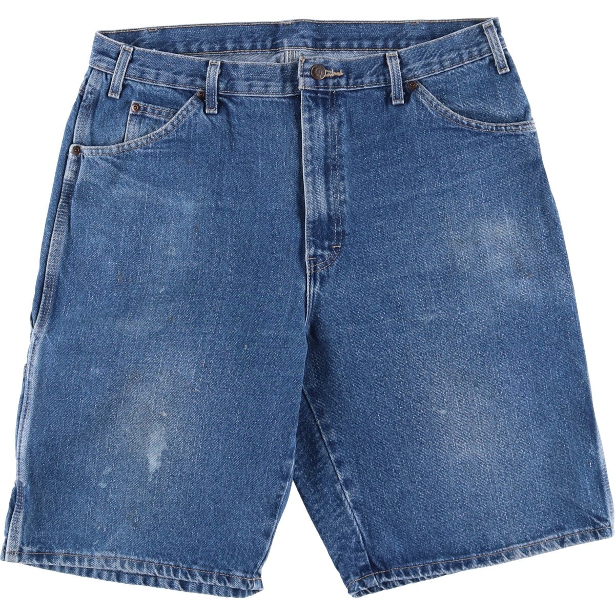 古着 ディッキーズ Dickies デニムペインターショーツ ハーフパンツ メンズw35相当/eaa552135