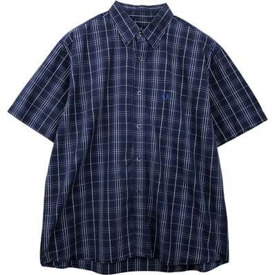 古着 フレッドペリー FRED PERRY 半袖 ボタンダウン チェックシャツ メンズL相当/eaa655890