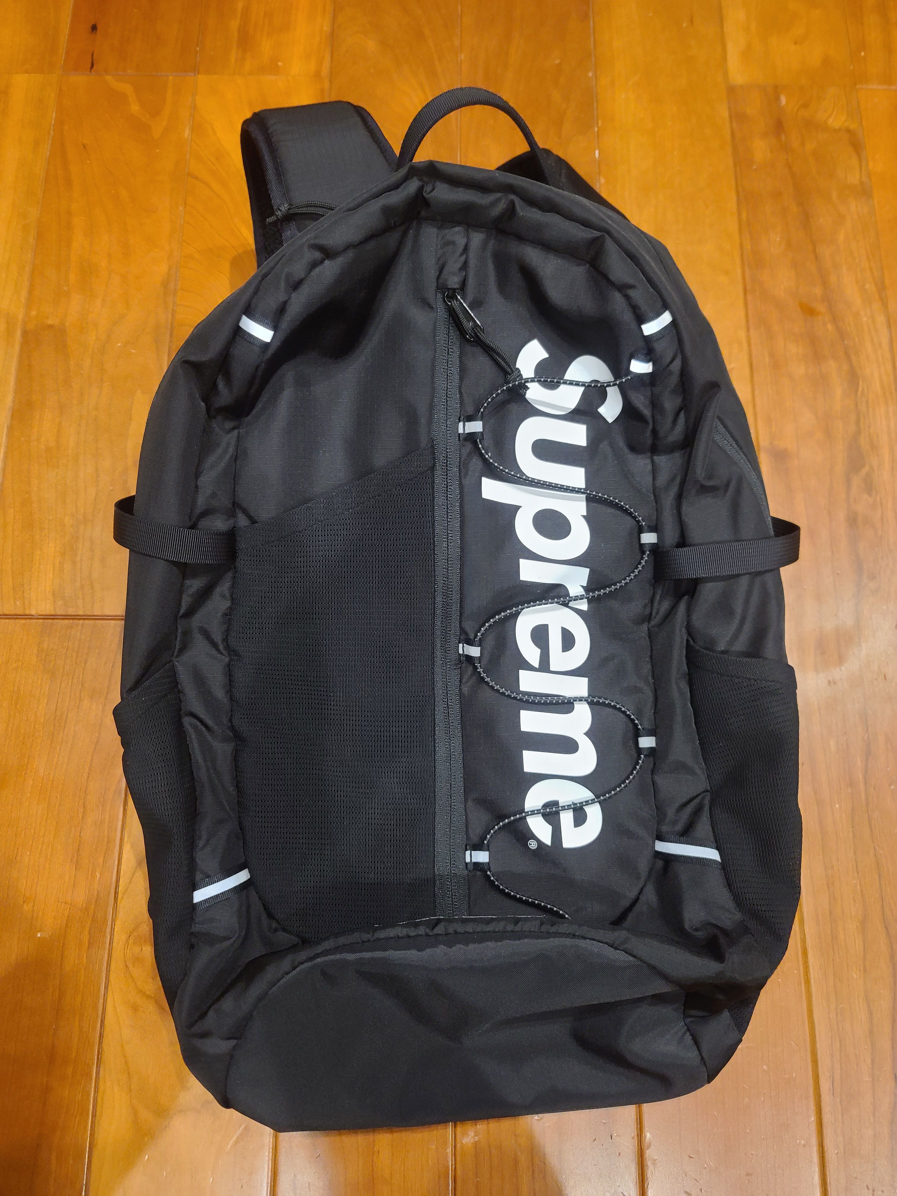 Supreme 2017SS Backpack "Black"