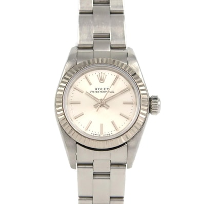 【ノーメンテナンス還元価格】ロレックス オイスターパーペチュアル 67194・3 SSxWG 自動巻 U番