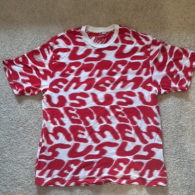 Supreme Stacked Intarsia S/S Top "White"