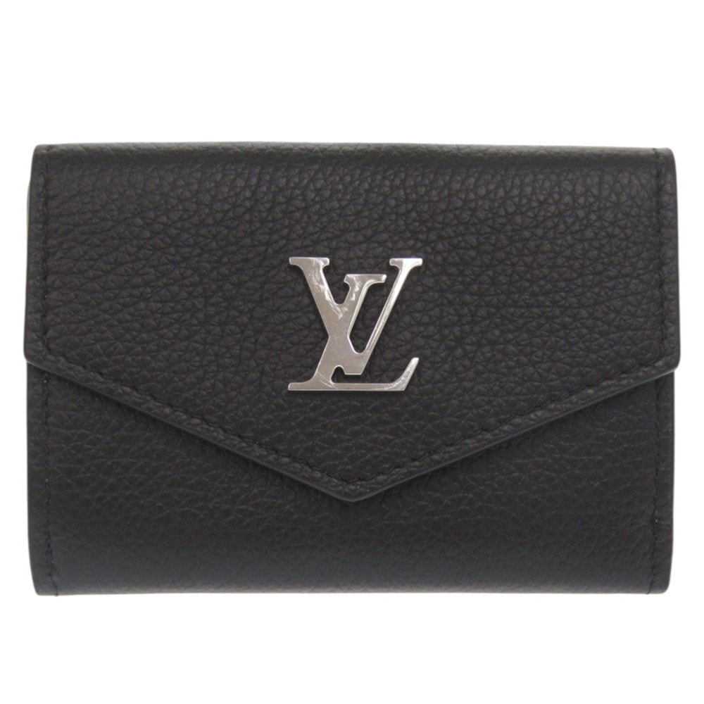 Louis Vuitton Lock Mini Wallet "Noir"
