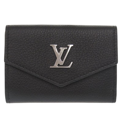 Louis Vuitton Lock Mini Wallet "Noir"