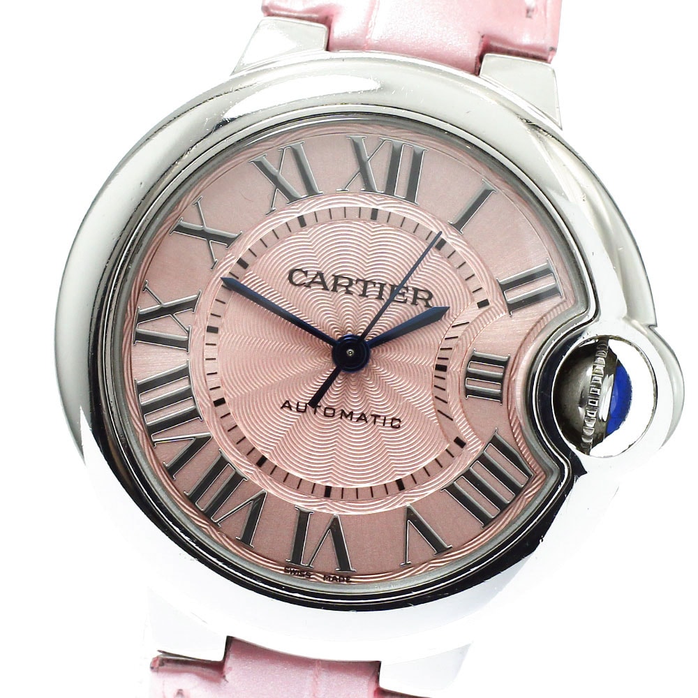 カルティエ バロンブルー 33mm WSBB0002 レディース 【中古】