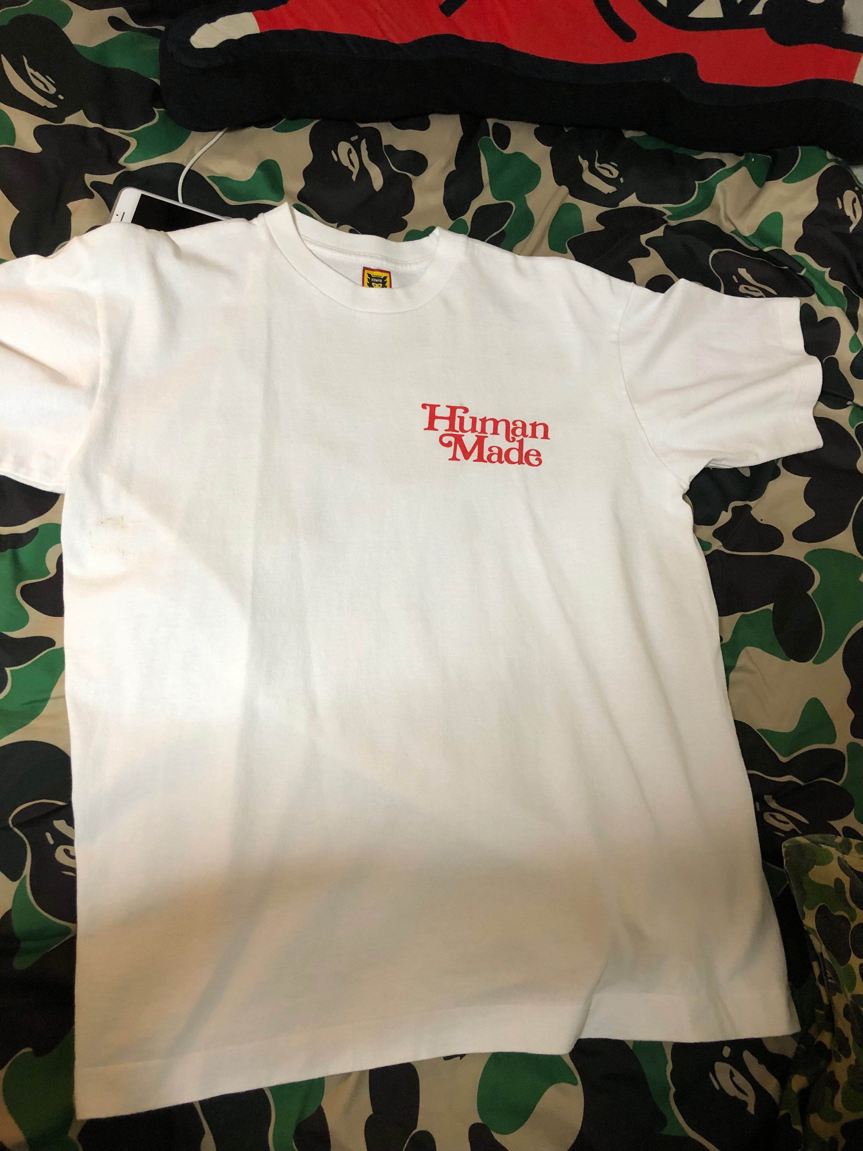 HUMAN MADE Girls Don ’t Cry T-shirt "White" / VERDY