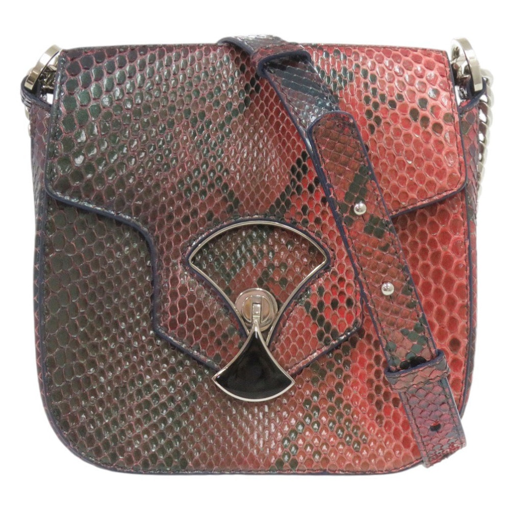 ブルガリ ディーヴァドリーム チェーンショルダーバッグ パイソ