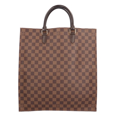 ルイヴィトン サックプラ ダミエ ハンドバッグ ダミエキャンバス N51140 ブラウン ユニセックス LOUIS VUITTON 中古
