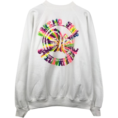 古着 80年代 ヘインズ Hanes ESKIMO JOE'S エスキモージョーズ 青タグ アドバタイジング スウェットシャツ トレーナー USA製 メンズXXL相当 ヴィンテージ/eaa650145