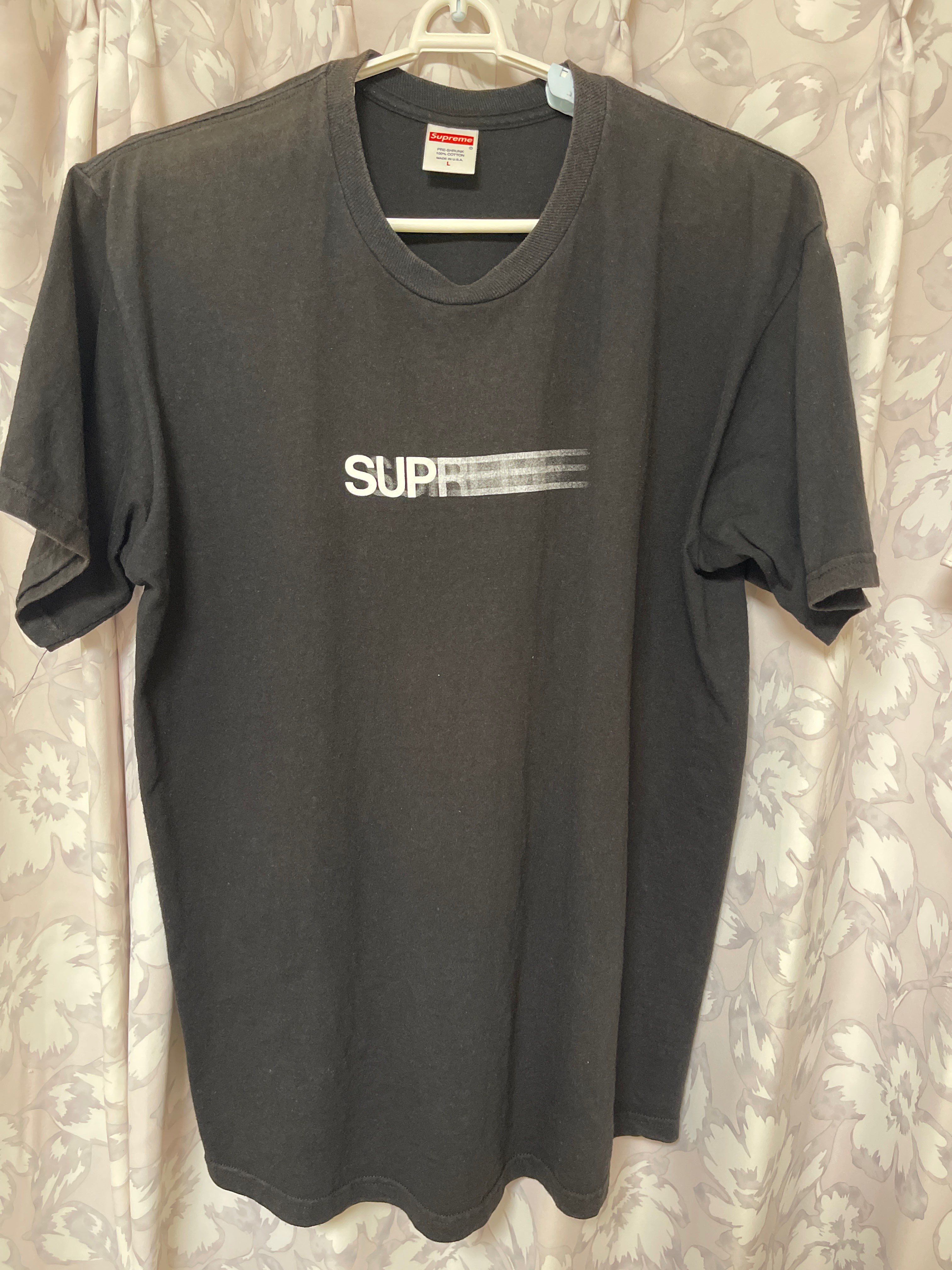 Supreme Motion Logo Tee "Black" (20SS)