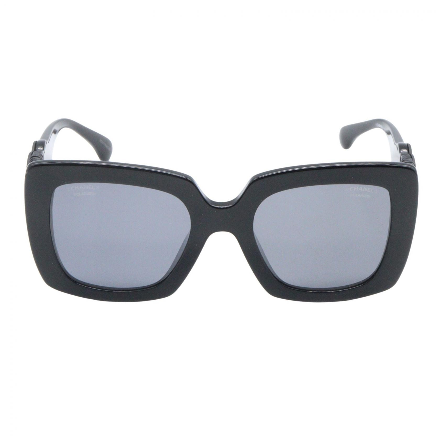 シャネル CHANEL サングラス サングラス 衣料品 アセテート レディース ブラック系 5474QA 888/T8 【中古】