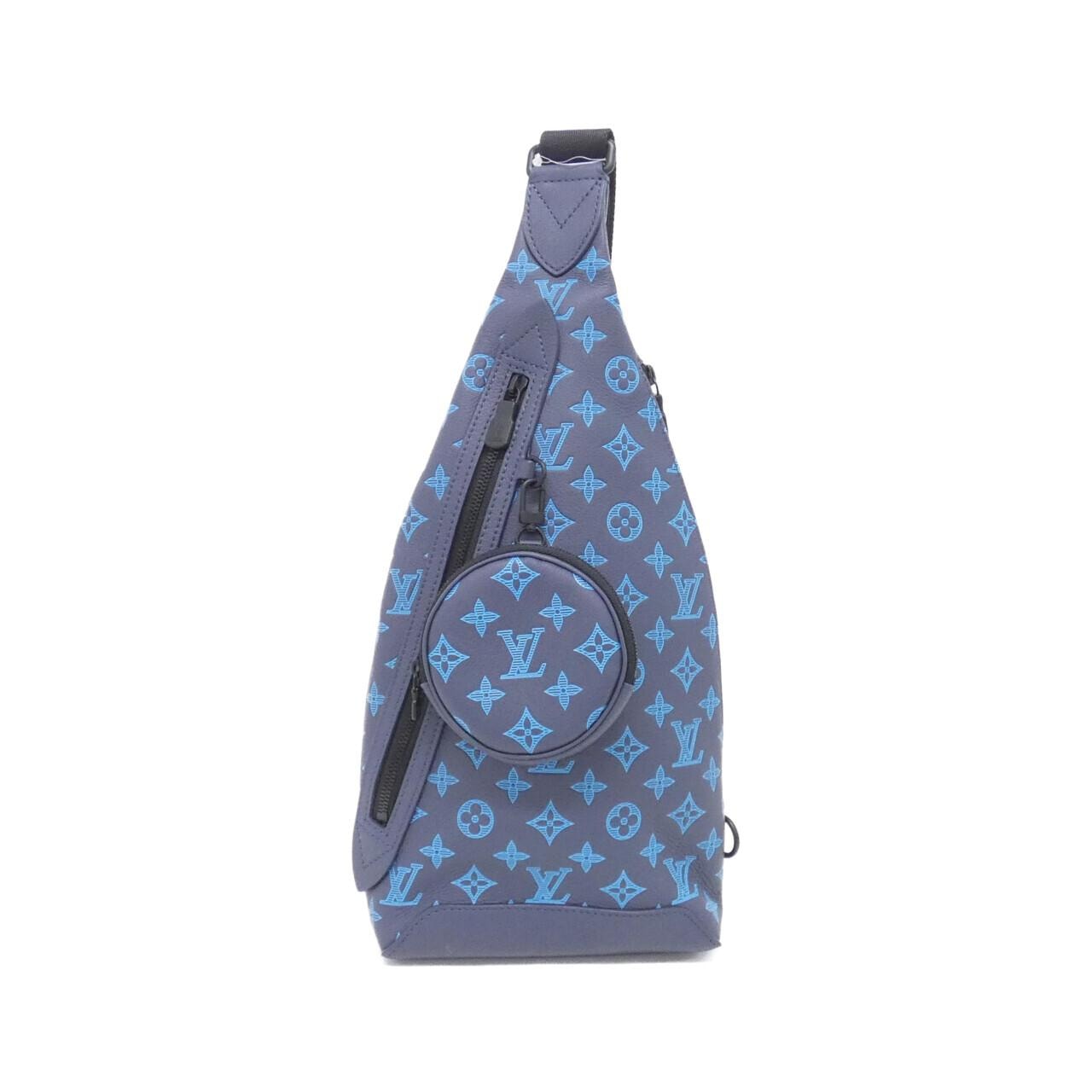 ルイヴィトン モノグラム シャドウ デュオ スリングバッグ M46562 ショルダーバッグ