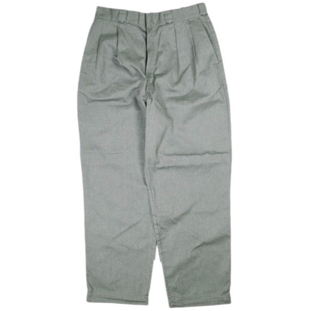 新品 N.HOOLYWOOD x Dickies エヌハリウッド ミスターハリウッド コンパイルライン ディッキーズ 26SS 別注 2TUCKS TROUSERS 2タックトラウザーズ 2261-CP40-029 42 T.GRAY ワーク イージー パンツ
