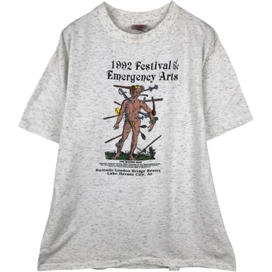 古着 90年代 オニータ ONEITA POWER-T プリントTシャツ USA製 メンズL相当 ヴィンテージ/eaa636214