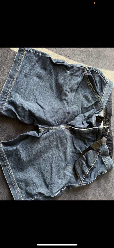 ノースフェイス デニムハーフパンツ