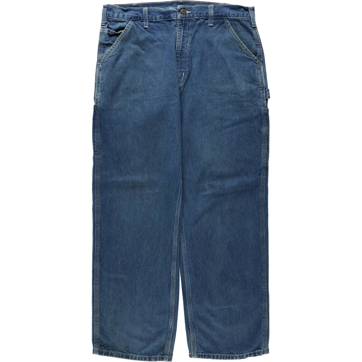 古着 カーハート Carhartt Dungaree Fit デニムペインターパンツ メンズw35相当/eaa681429