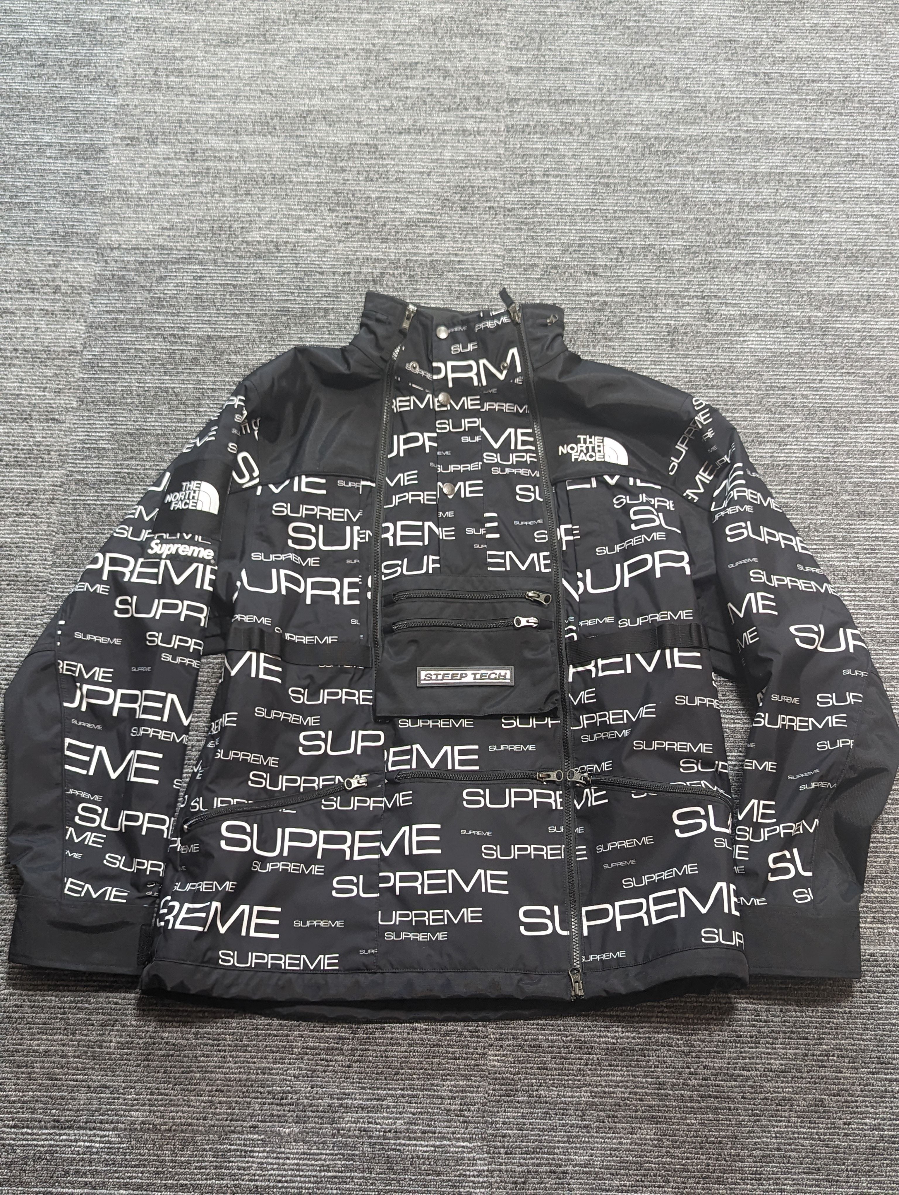 Supreme x The North Face Steep Tech Apogee Jacket "Black"