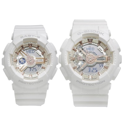 カシオ Gプレゼンツラバーズコレクション G-SHOCK/BABY-Gペア クリ