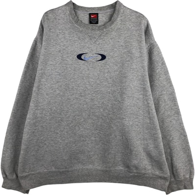 古着 ~00年代 ナイキ NIKE TEAM ワンポイントロゴスウェットシャツ トレーナー メンズXXL相当/eaa605249