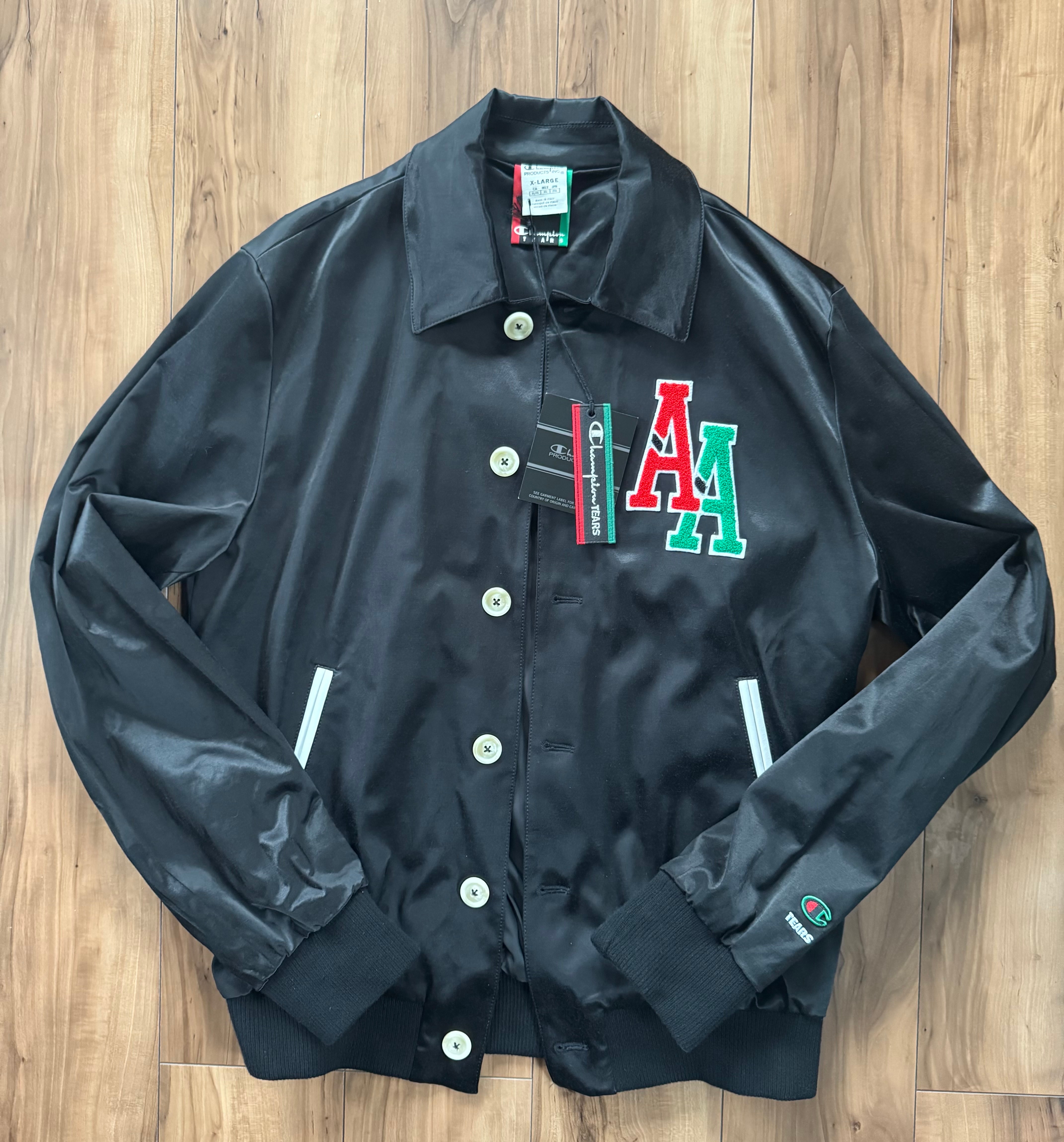 Denim Tearsxチャンピオン ジャケット XL