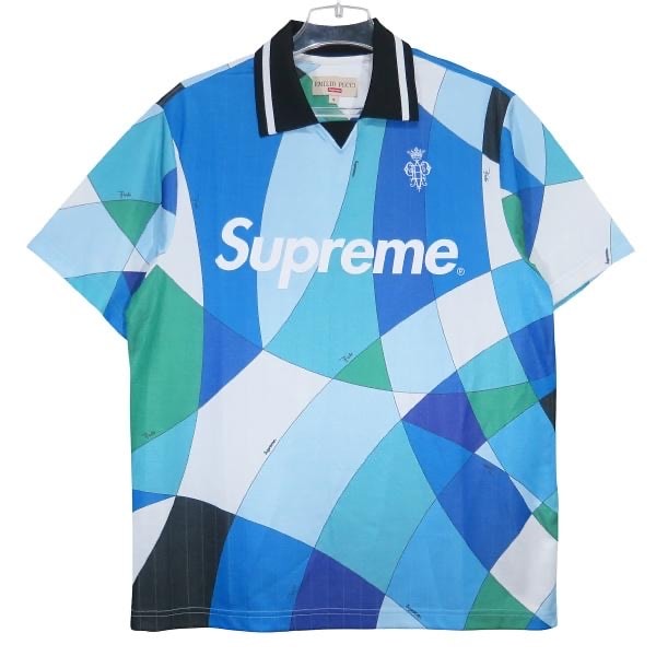 Supreme / Emilio Pucci® Soccer Jersey "Blue"