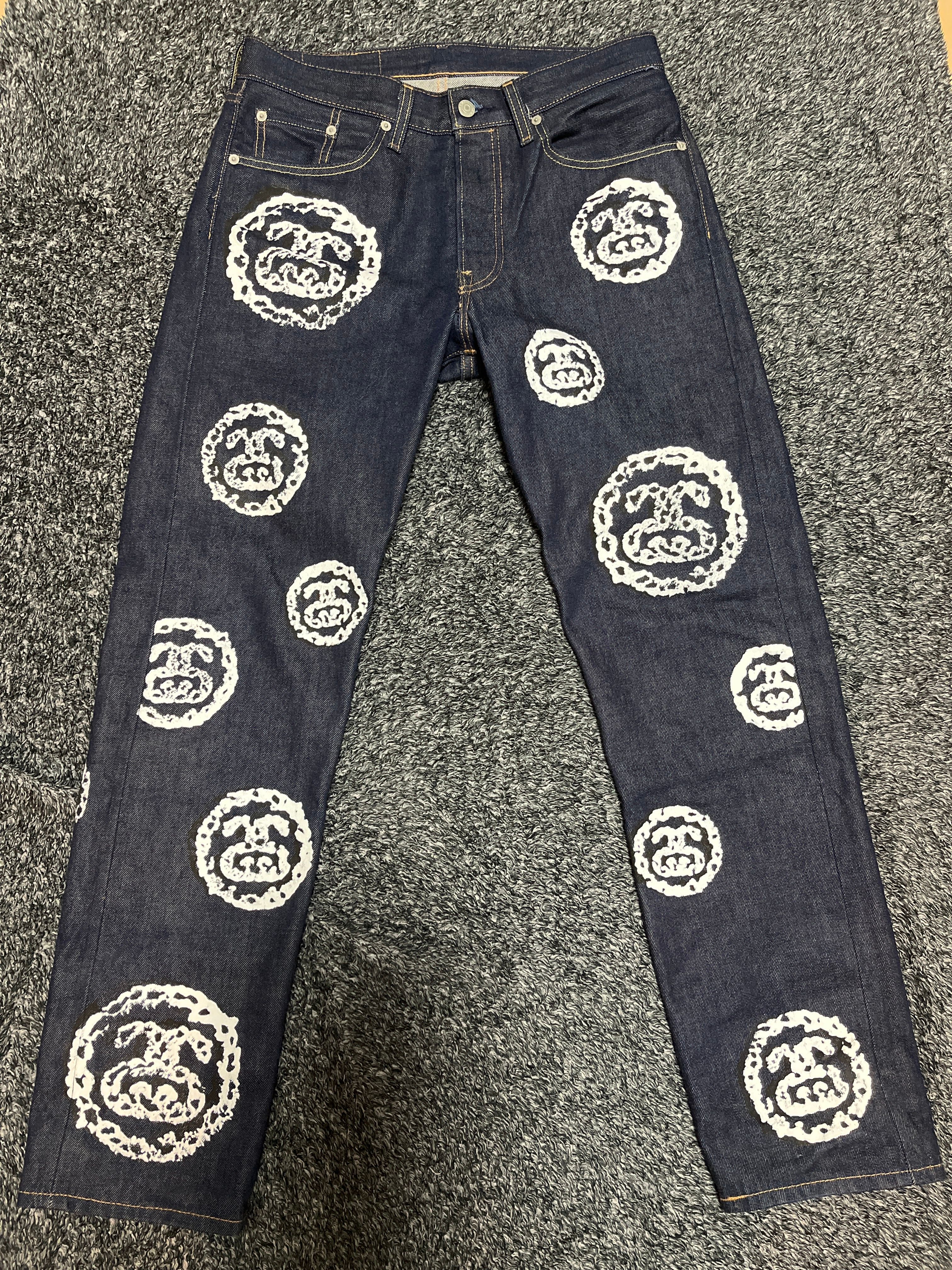 Stussy & Denim Tears 501 Jean "Raw"