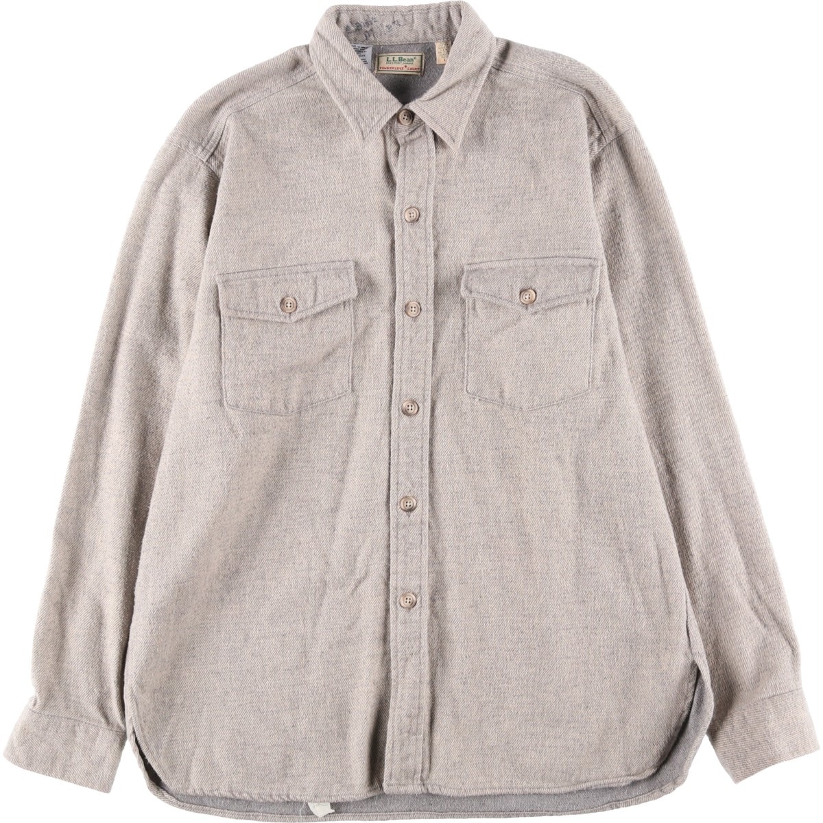古着 80~90年代 エルエルビーン L.L.Bean TIMBERLINE SHIRT フランネルシャツ USA製 メンズL相当 ヴィンテージ/eaa602655