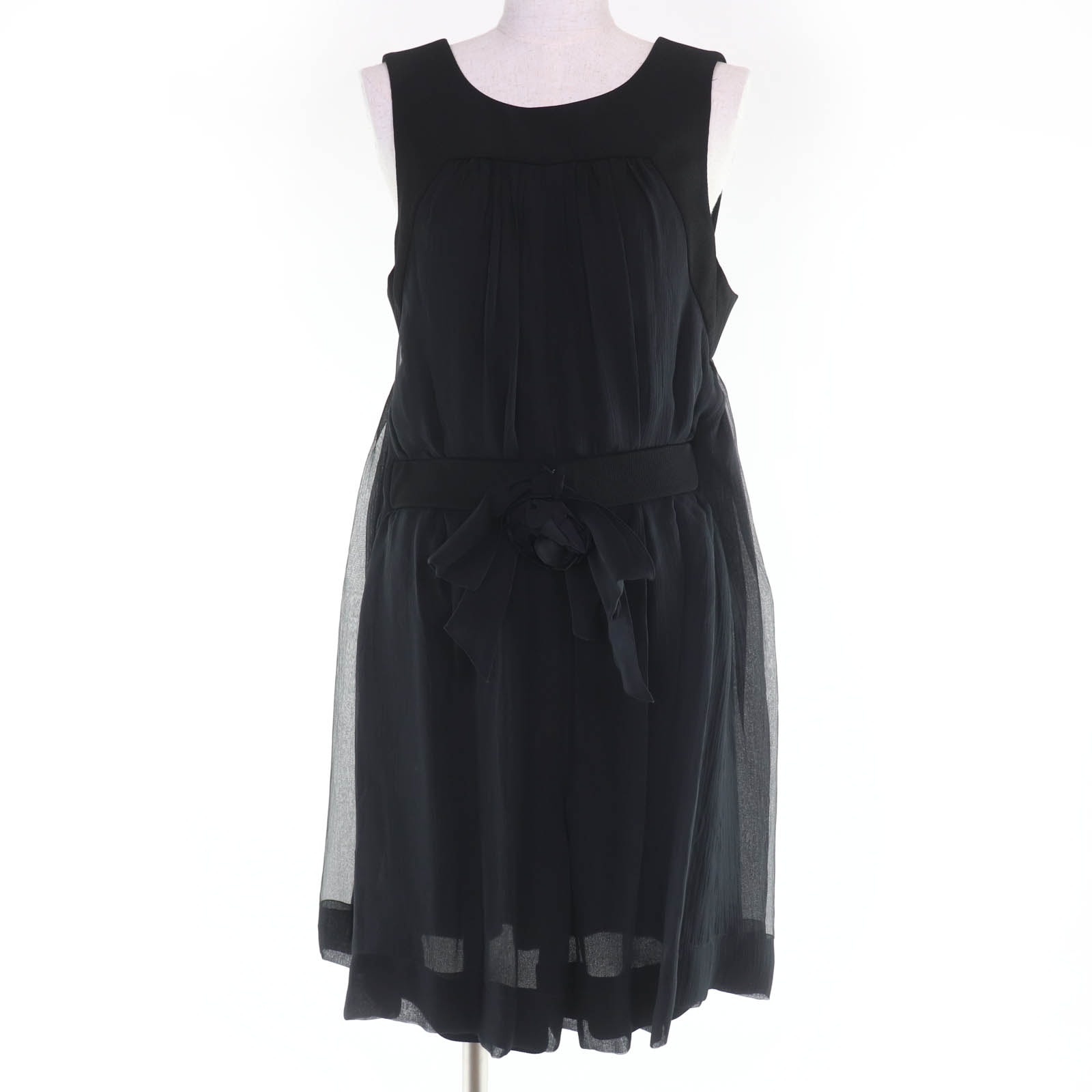 未使用品 シャネル オーバーオール ブラック レディース 40 P45488