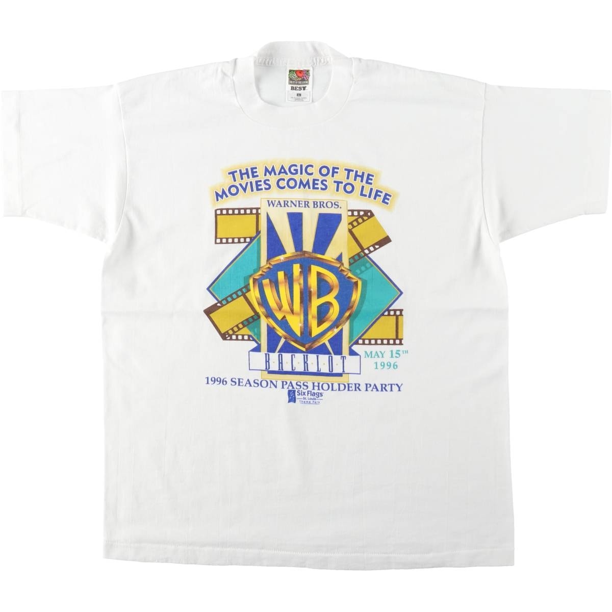 古着 90年代 フルーツオブザルーム FRUIT OF THE LOOM BEST Warner Bros ワーナー ブラザース アドバタイジングTシャツ USA製 メンズL相当 ヴィンテージ/eaa621840