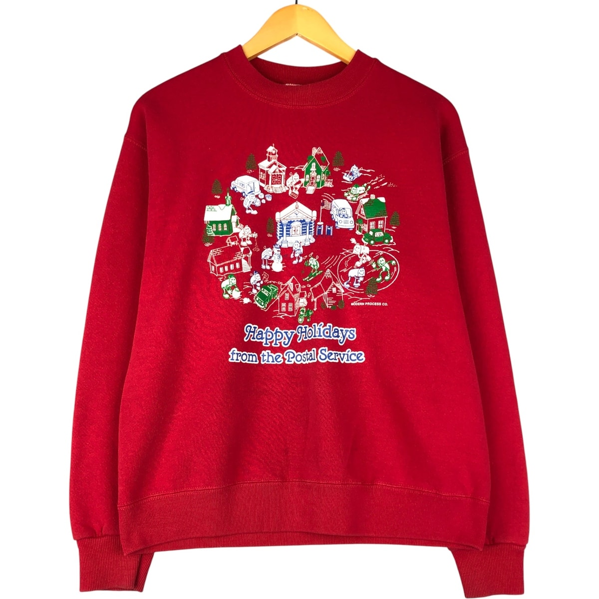 古着 90年代 リー Lee プリントスウェットシャツ トレーナー USA製 メンズM相当 ヴィンテージ/eaa593449