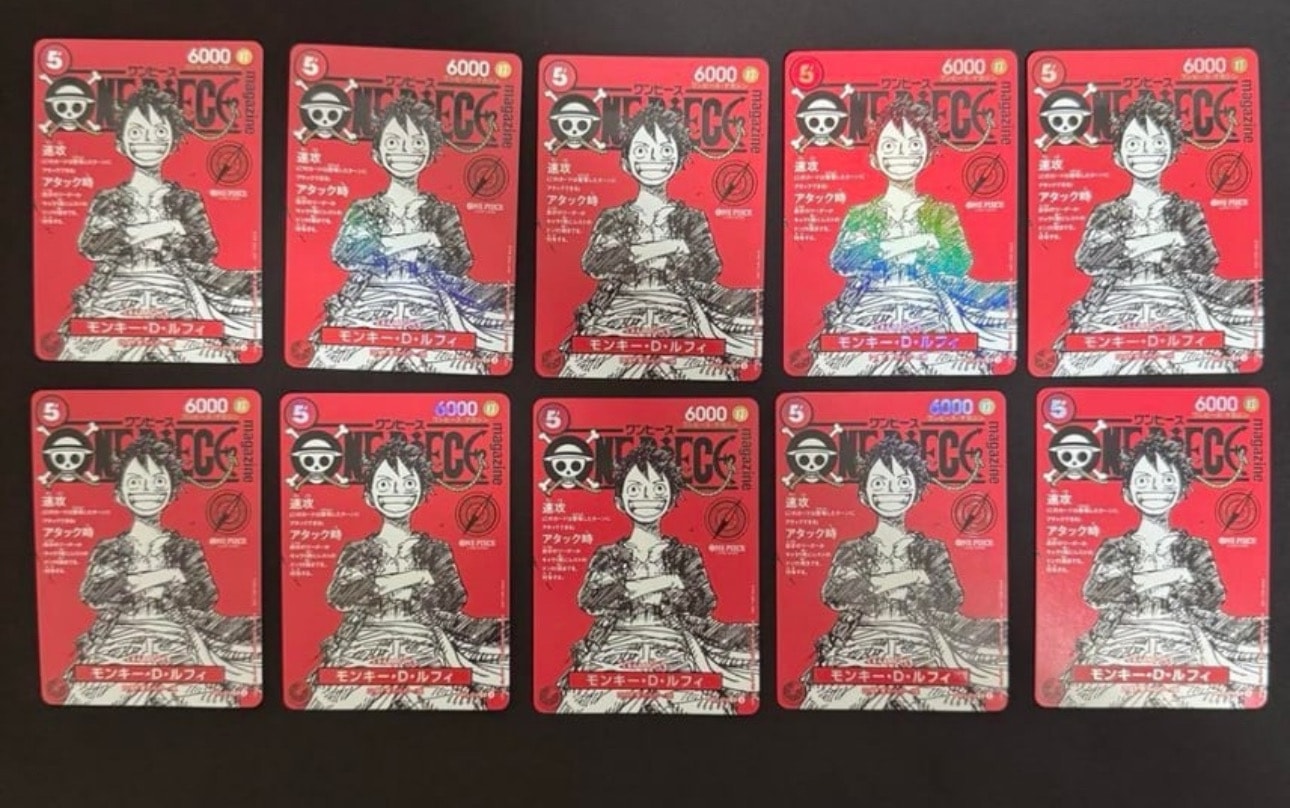 モンキー・D・ルフィ SR [ST21-014](プロモーションカード「ワンピースマガジン 特集 週刊少年ジャンプとワンピース 020」)