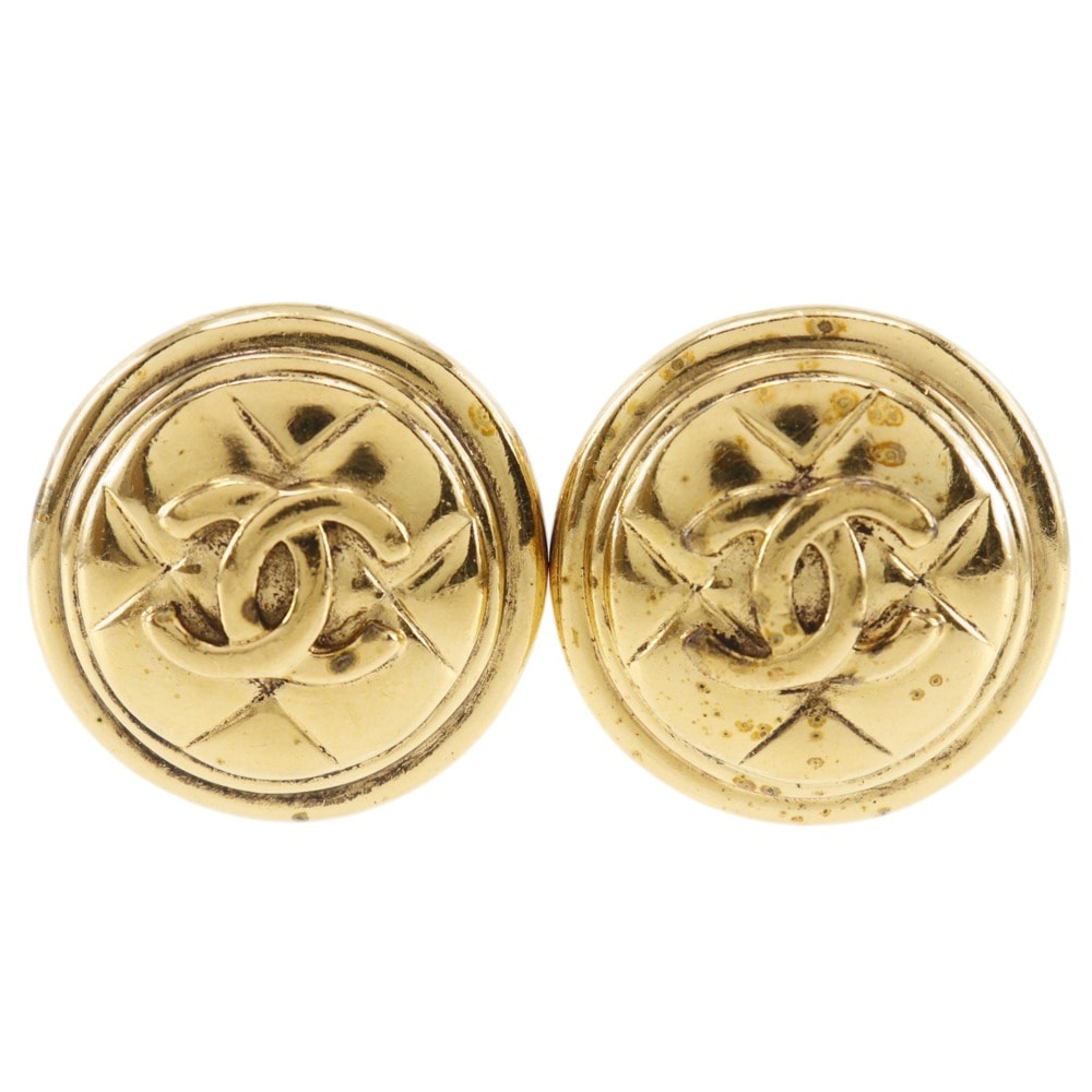 シャネル ココマーク マトラッセ レディースイヤリング