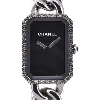 シャネル CHANEL H3254 プルミエール ダイヤモンドベゼル クォーツ レディース 良品 箱・保証書付き H#144514