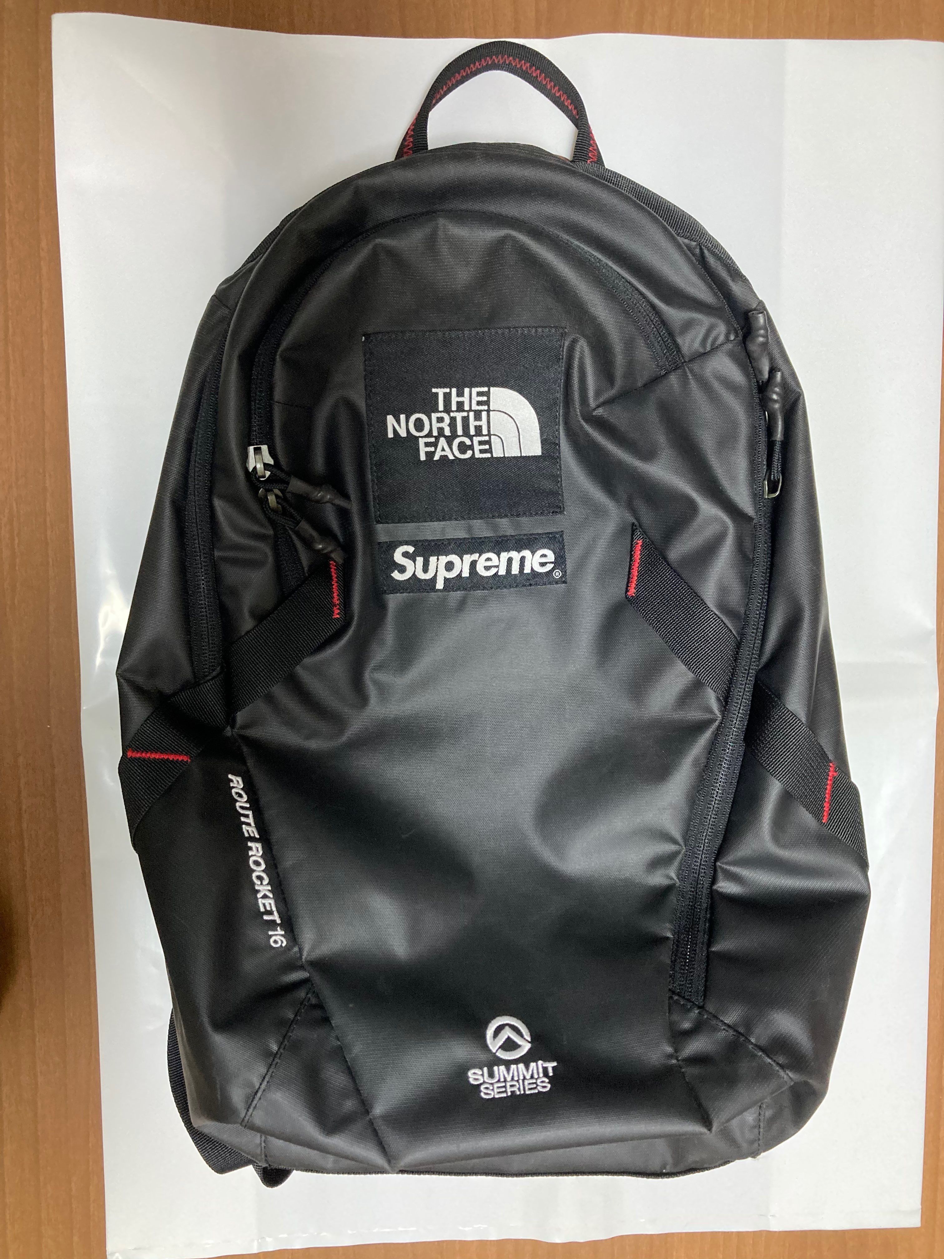 Supreme x The North Face Summit Series Outer Tape Seam Route Rocket Backpack "Black"