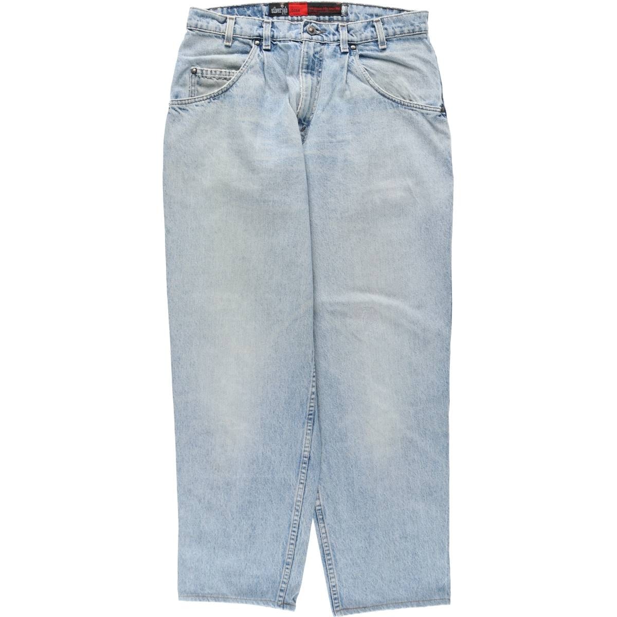 古着 90年代 リーバイス Levi's SILVER TAB シルバータブ LOOSE ルーズ テーパードデニムパンツ USA製 メンズw34相当 ヴィンテージ/rab182058