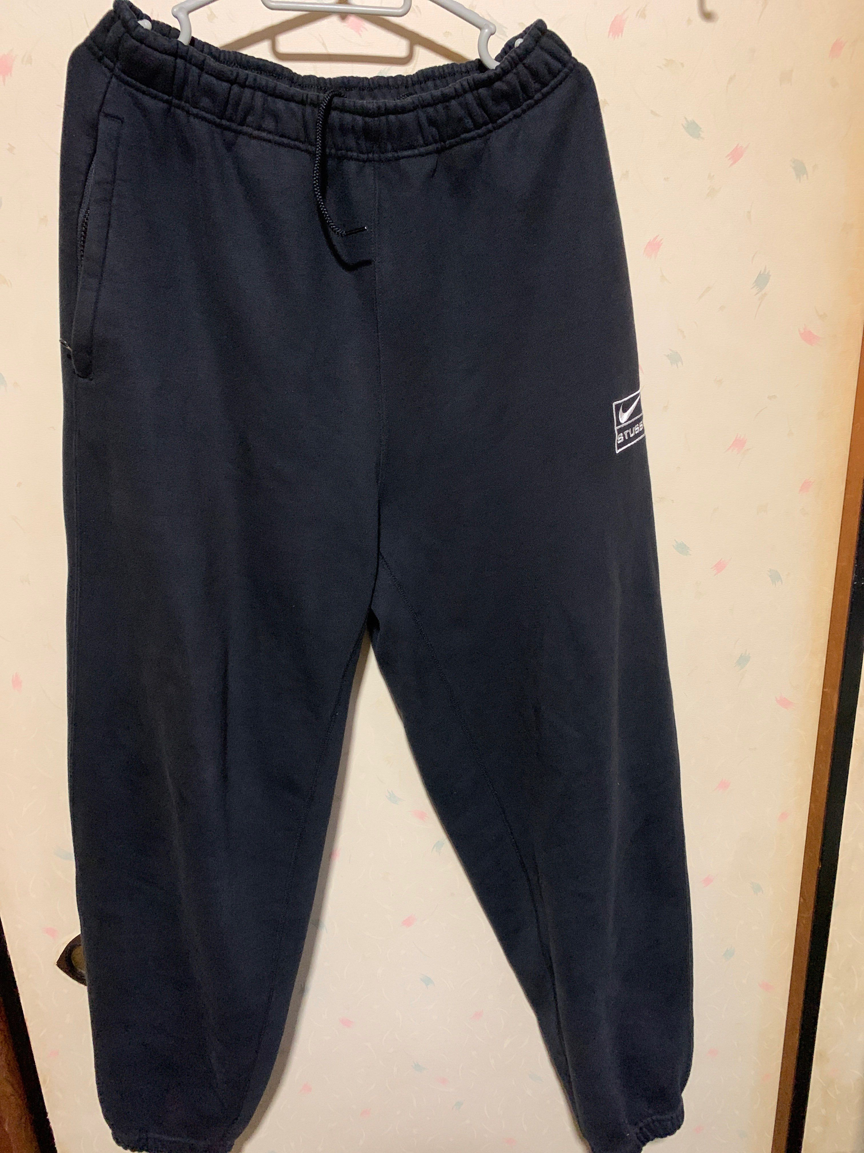 Stussy x Nike Washed Pants (US Size) "Black" DO5296-010