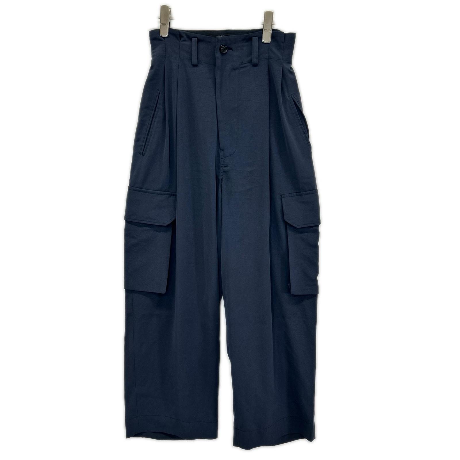 ワイズ YY-P05-500 CREPE de CHINE CARGO PANTS 1