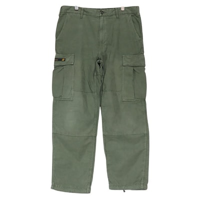 新品同様 WTAPS ダブルタップス 15SS JUNGLE.STOCK/TROUSERS.COTTON.RIPSTOP 151GWDT-PTM08 ジャングル ストック トラウザーズ オリーブドラブ カーゴ パンツ ボトムス サイズ2(M)