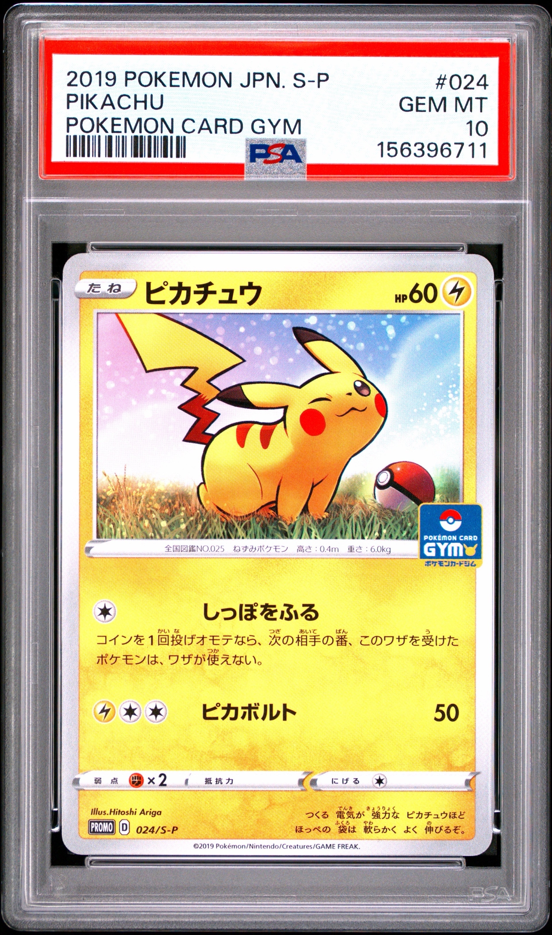 ピカチュウ: プロモ P [S-P 024](ポケモンカードゲーム ソード&シールド 「プロモカードパック 第1弾」)
