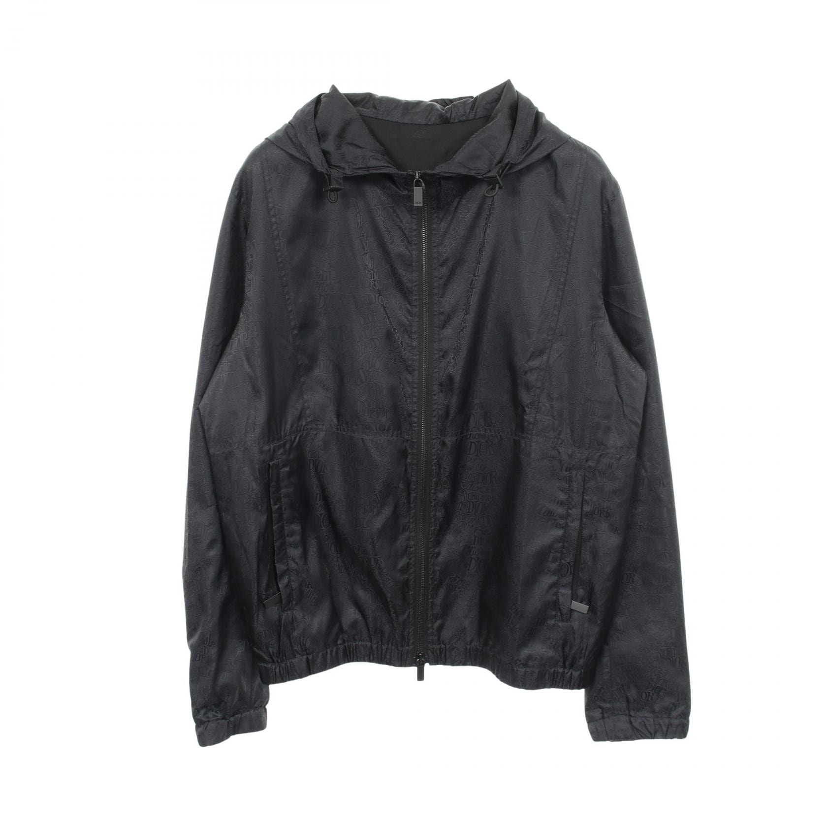 ディオール Dior DIOR × SHAWN SUTSSY ロゴ総柄 衣料品 アウター ナイロン メンズ ブラック系 【中古】