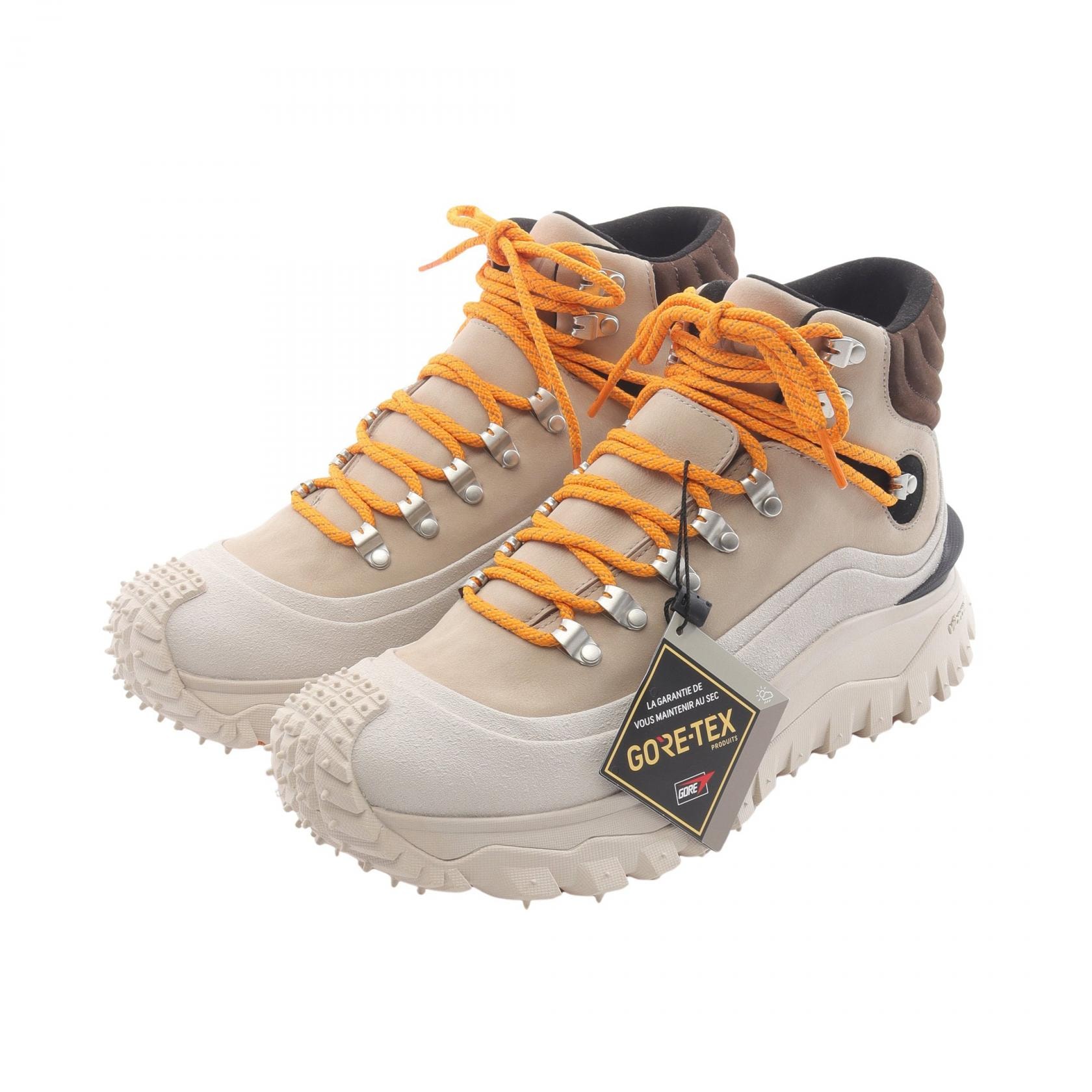 モンクレール MONCLER TRAILGRIP HIGH GTX スニーカー 靴 スウェード メンズ ベージュ系 / オレンジ系 / ブラウン系 4M00200M2437P1942 【新品】