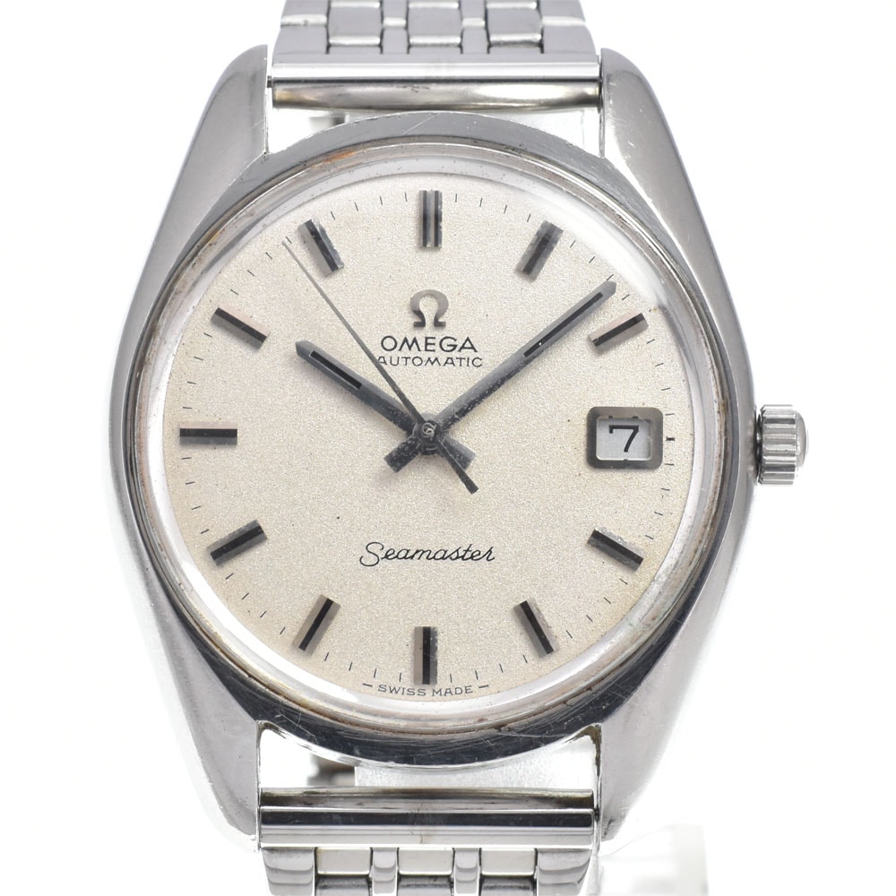オメガ OMEGA 166.076 ヴィンテージ シーマスター Cal.565 デイト 自動巻き メンズ 良品 C#146942