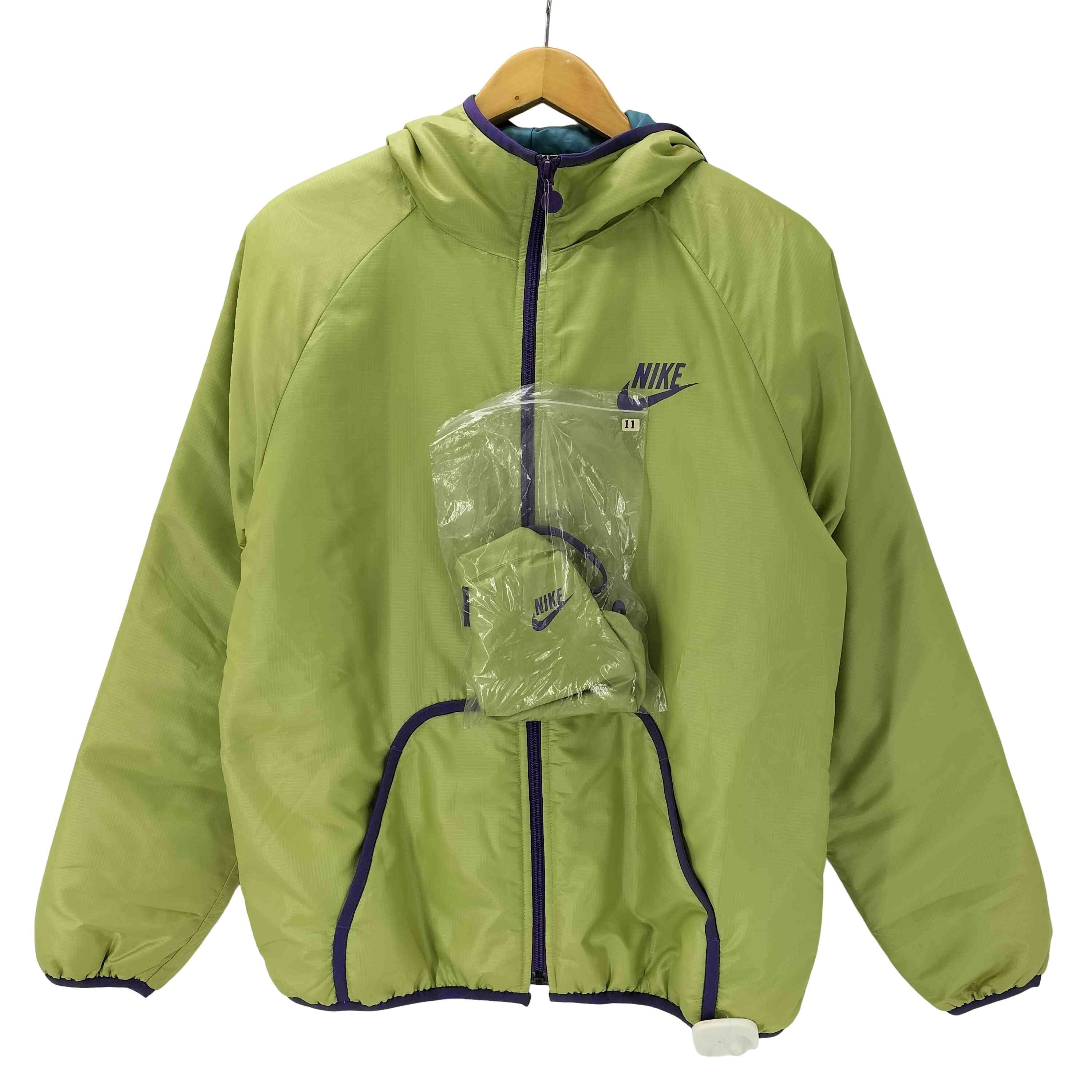 00S 08AW グレータグ スウッシュ プリント パイピング 中綿 フーデッド パファー ブルゾン ジャケット【1140971841253】