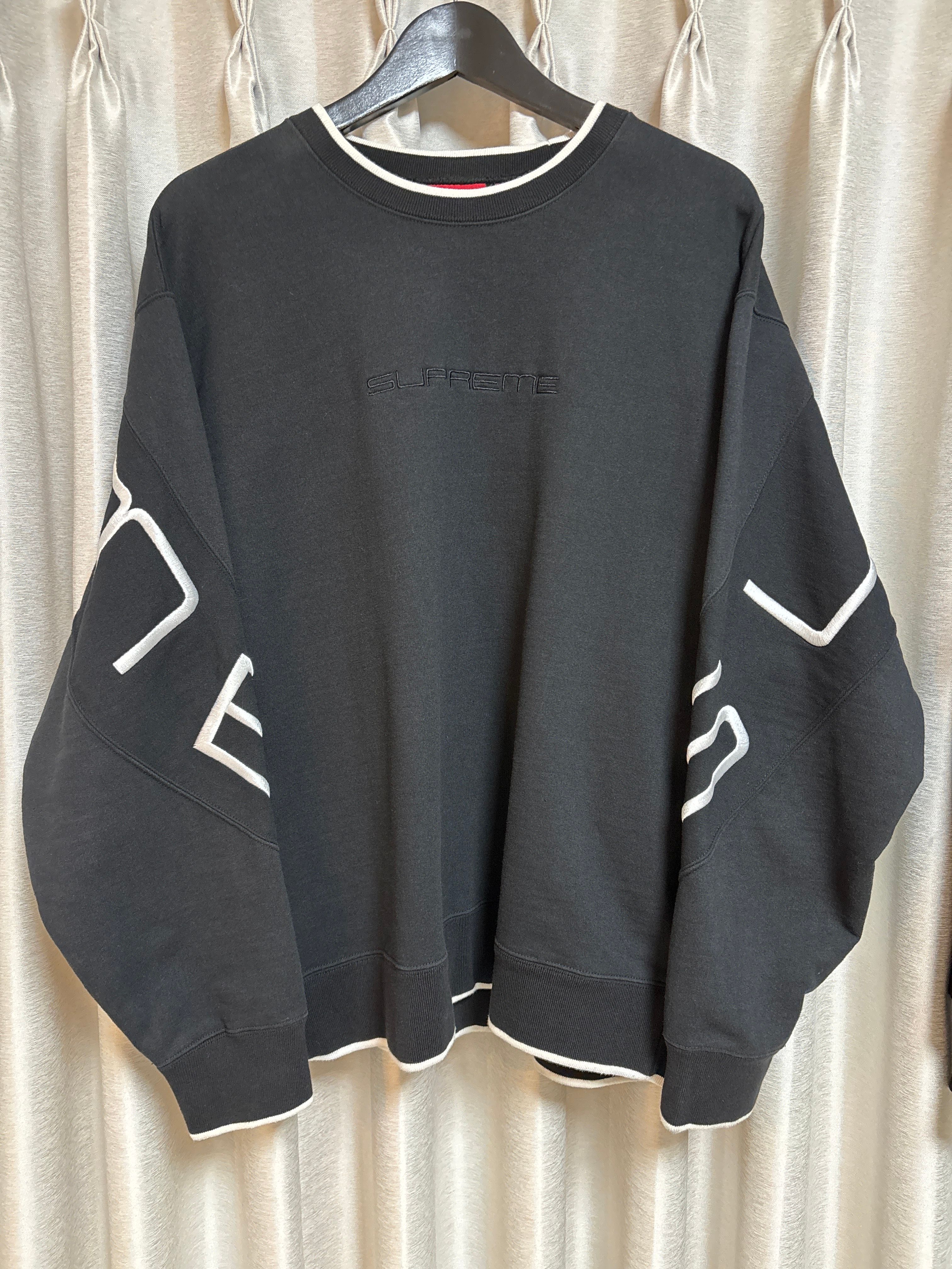 Supreme Stretch Crewneck "Black"