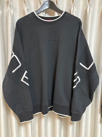 Supreme Stretch Crewneck "Black"