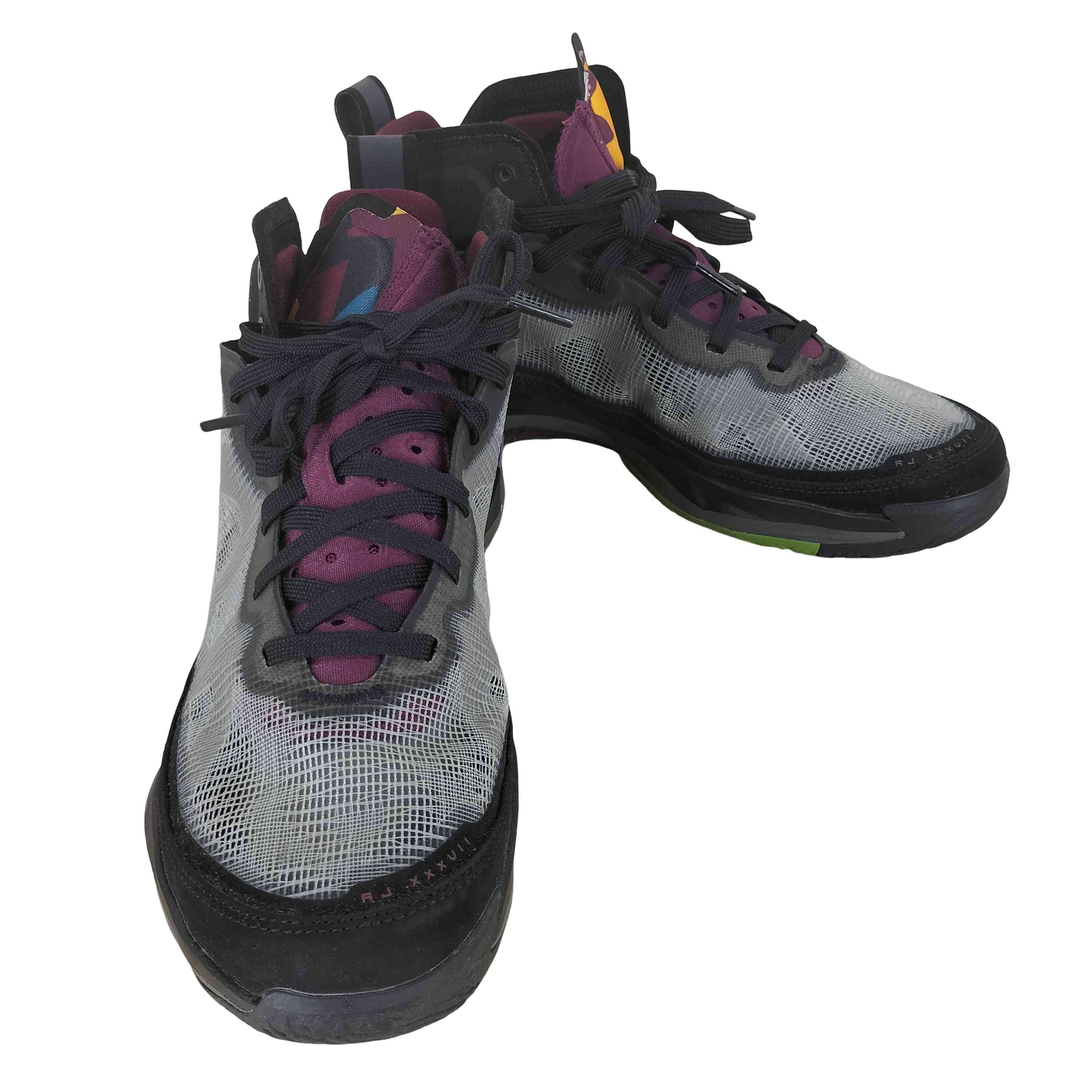 B (目立った傷や汚れなし)】AIR JORDAN 37 PF ハイカットスニーカー