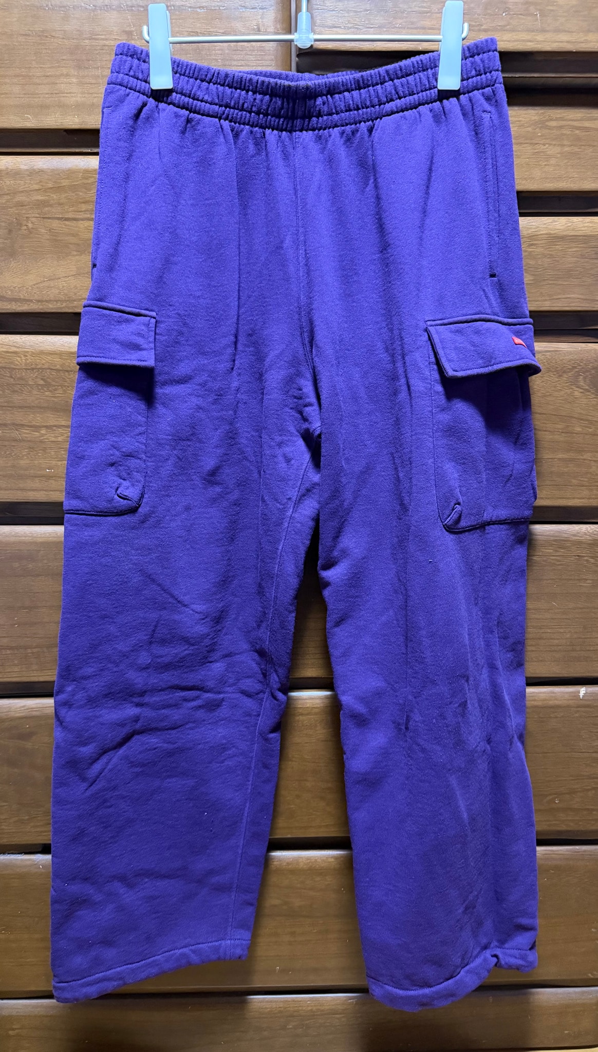 Supreme Small Box Cargo Sweatpant "Dark Purple"
