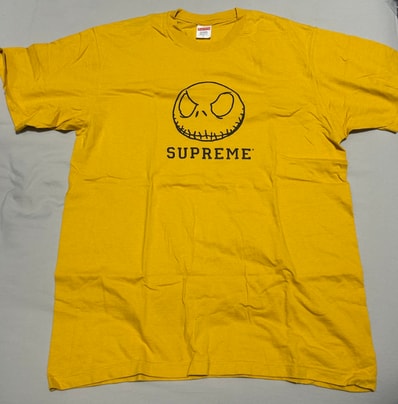 Supreme Skeleton Tee "Mustard"