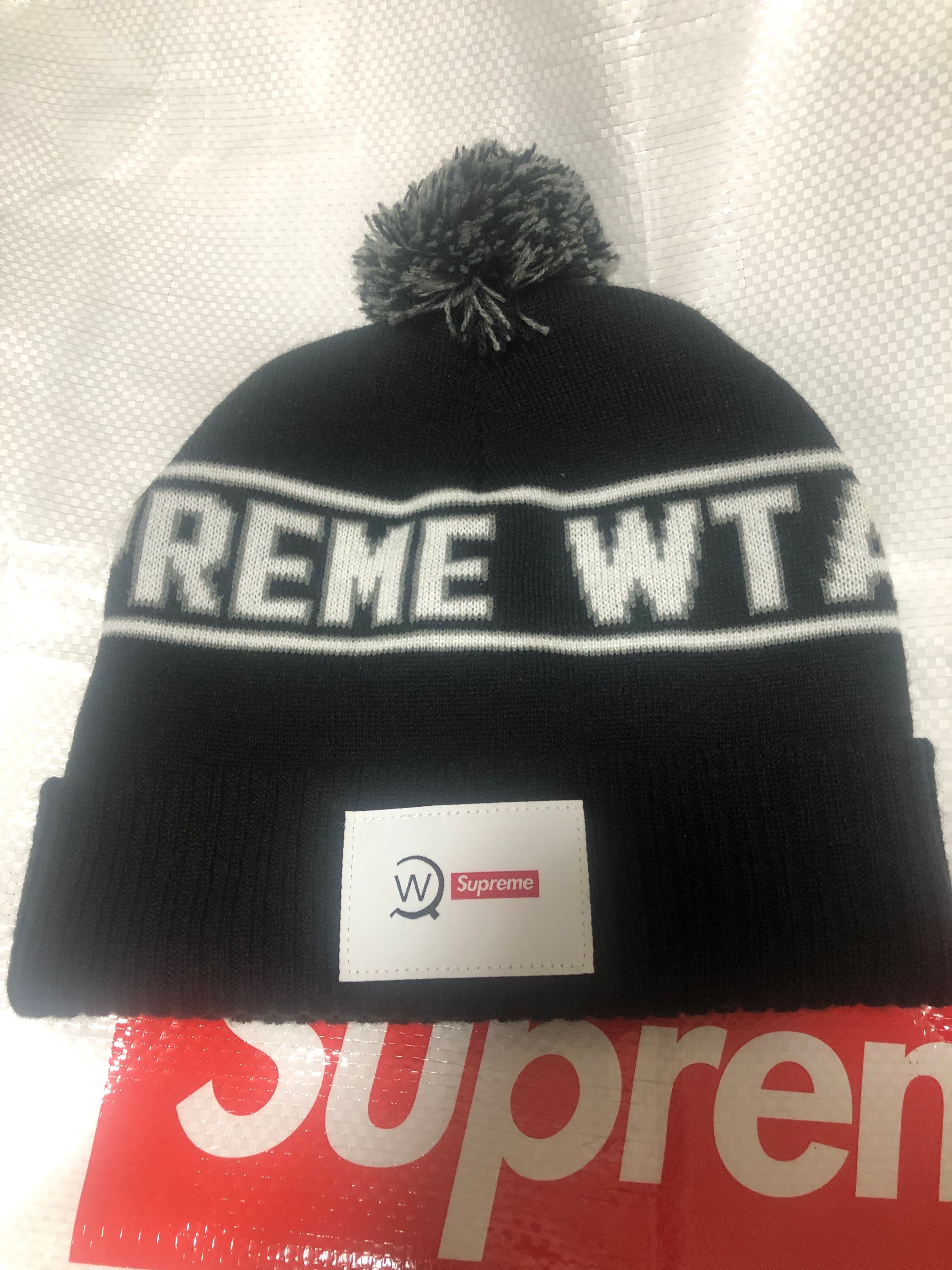 Supreme / WTAPS Beanie "Black"